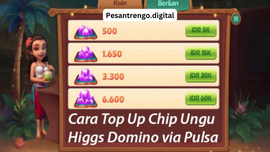 Top Up Higgs Domino Chip Melalui Dana dan Pulsa Terbaru 2023